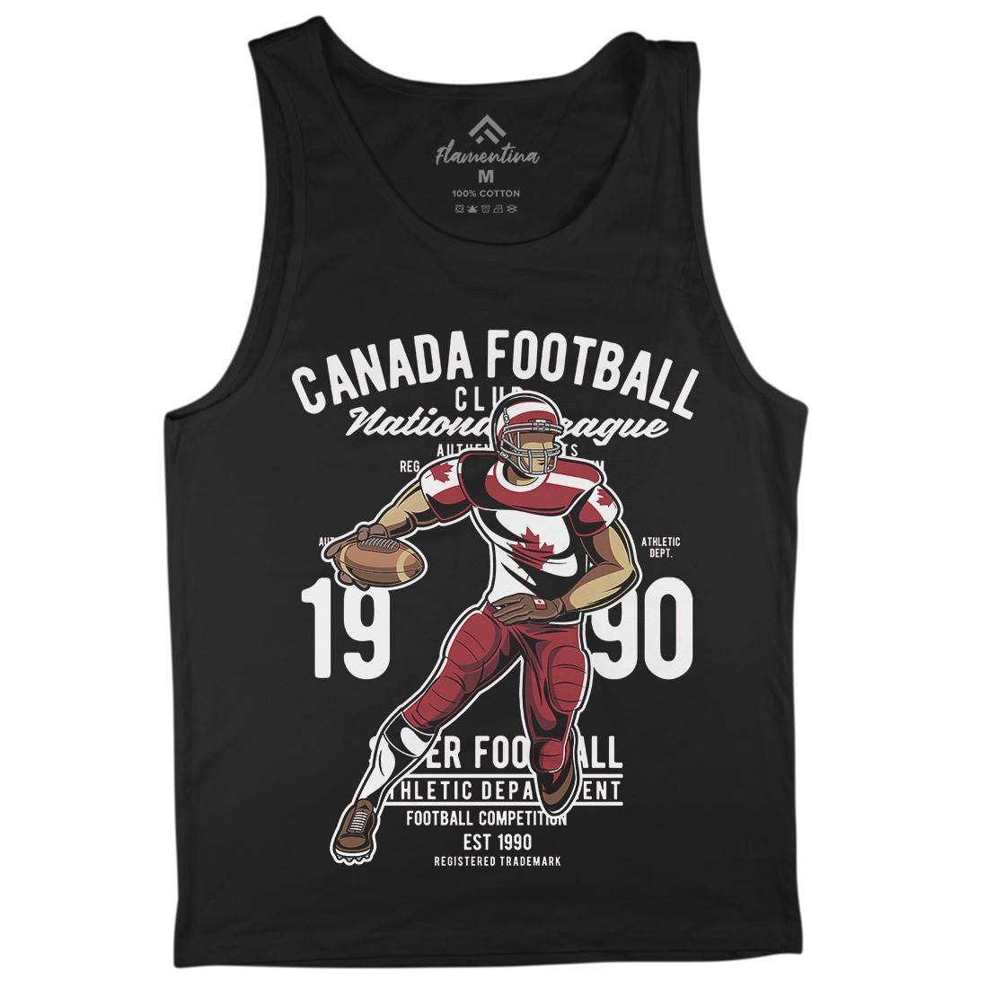 Canada Football Mens Tank Top Vest Sport C326