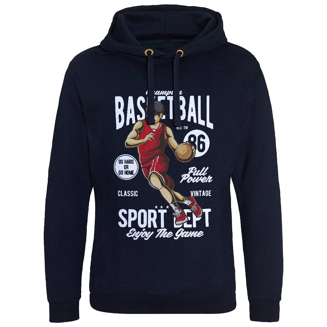 Champion Basketball Mens Hoodie Without Pocket Sport C327