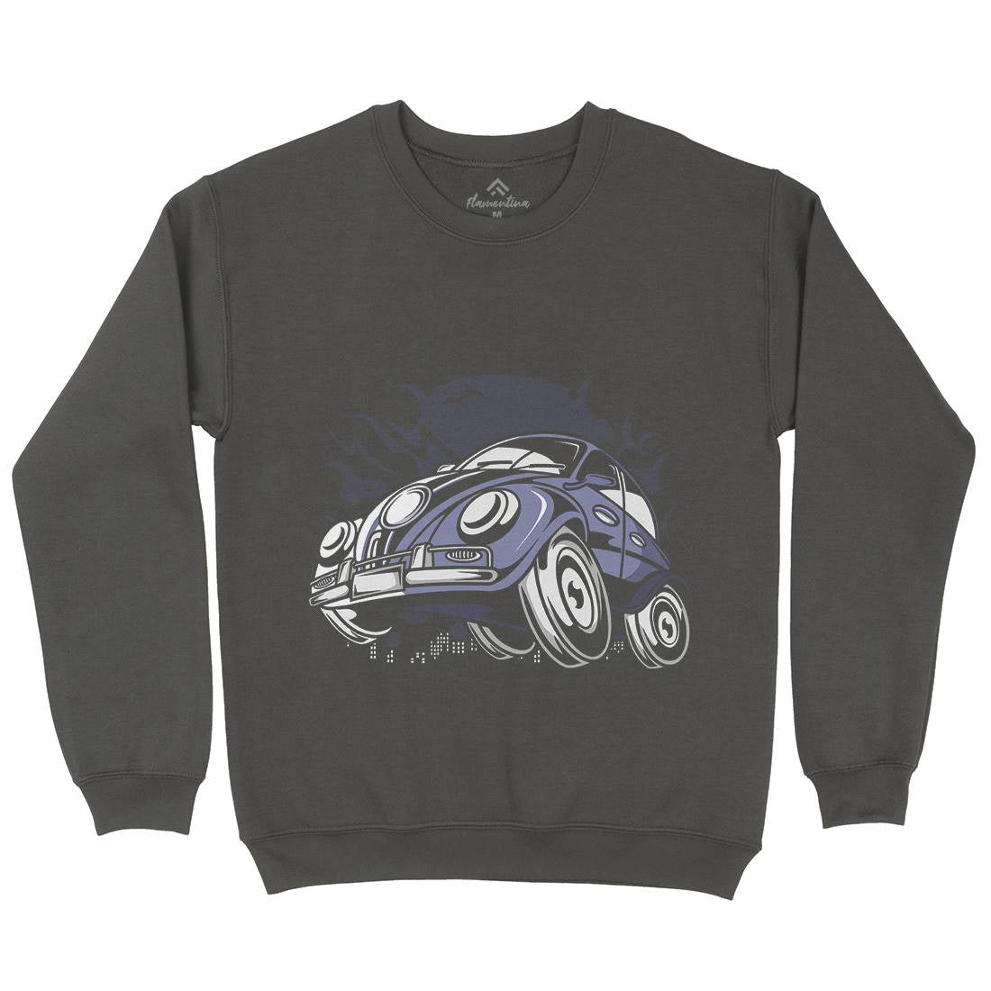 Classic Beetle Kids Crew Neck Sweatshirt Cars C329