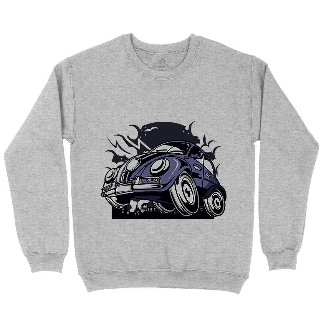 Classic Beetle Kids Crew Neck Sweatshirt Cars C329