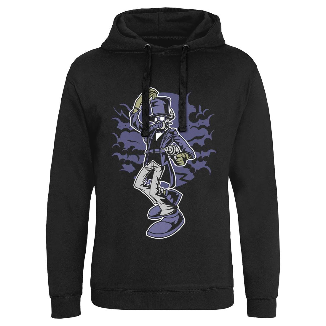 Classic Style Mens Hoodie Without Pocket Steampunk C333