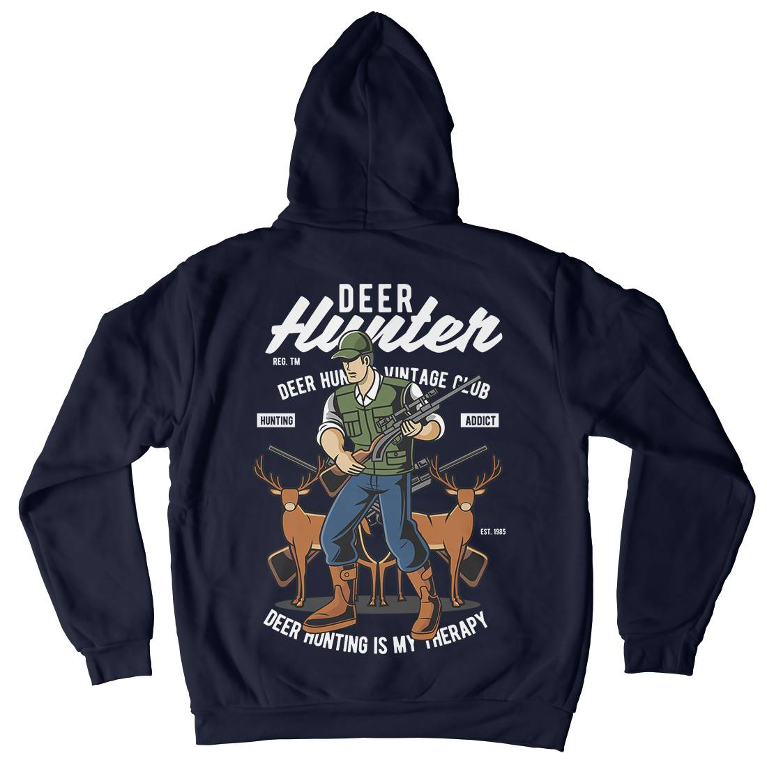 Deer Hunter Kids Crew Neck Hoodie Sport C336