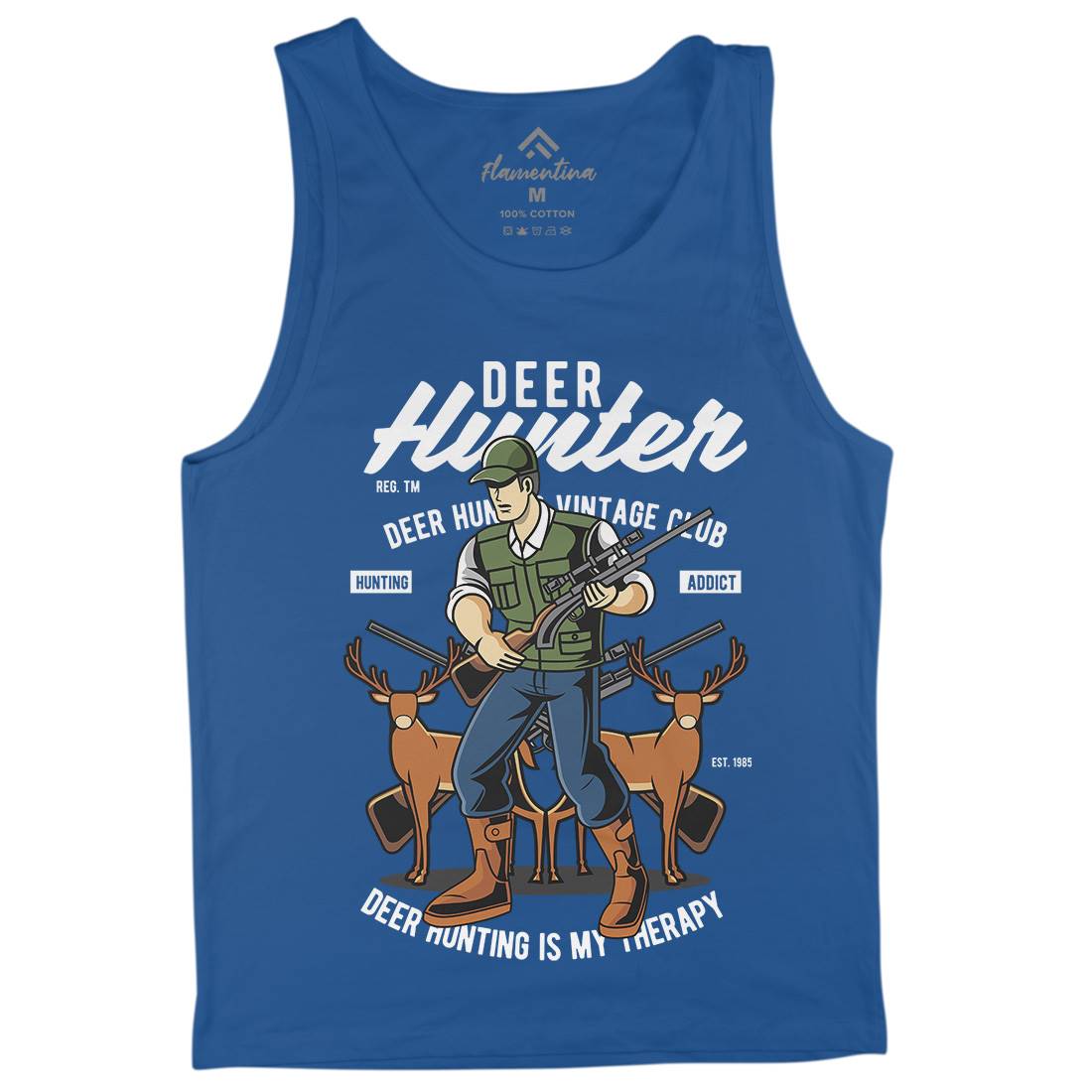 Deer Hunter Mens Tank Top Vest Sport C336