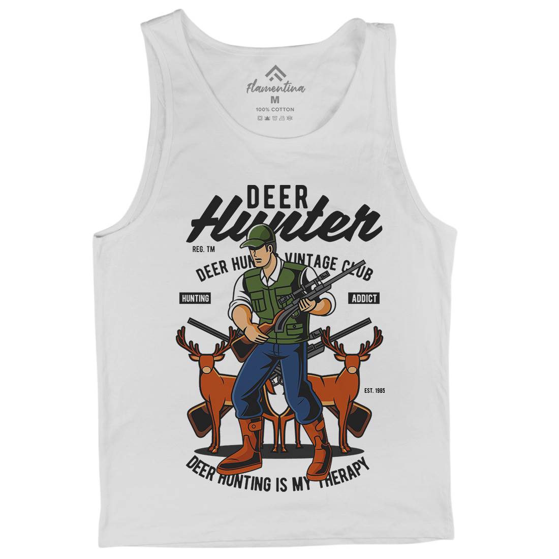 Deer Hunter Mens Tank Top Vest Sport C336