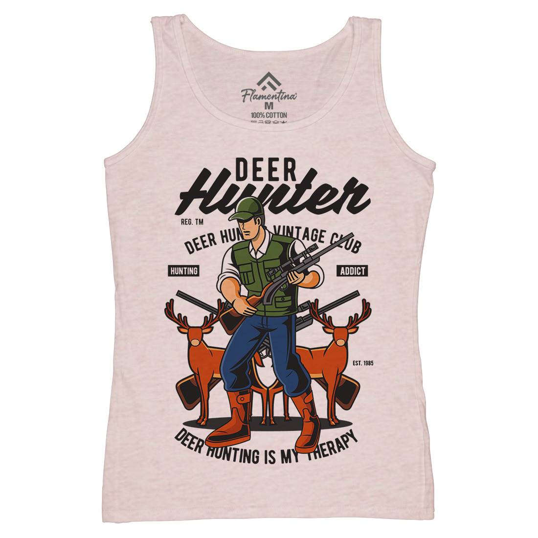 Deer Hunter Womens Organic Tank Top Vest Sport C336