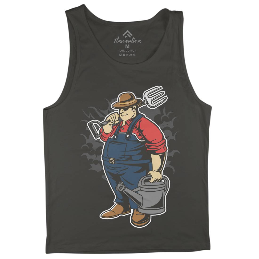 Fat Farmer Mens Tank Top Vest Work C353