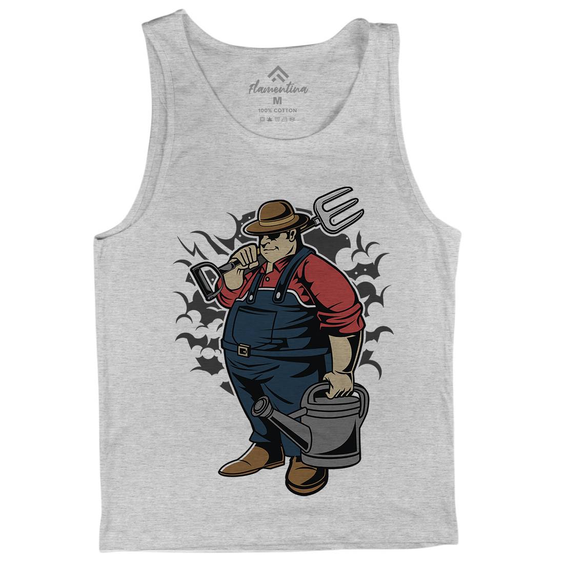 Fat Farmer Mens Tank Top Vest Work C353