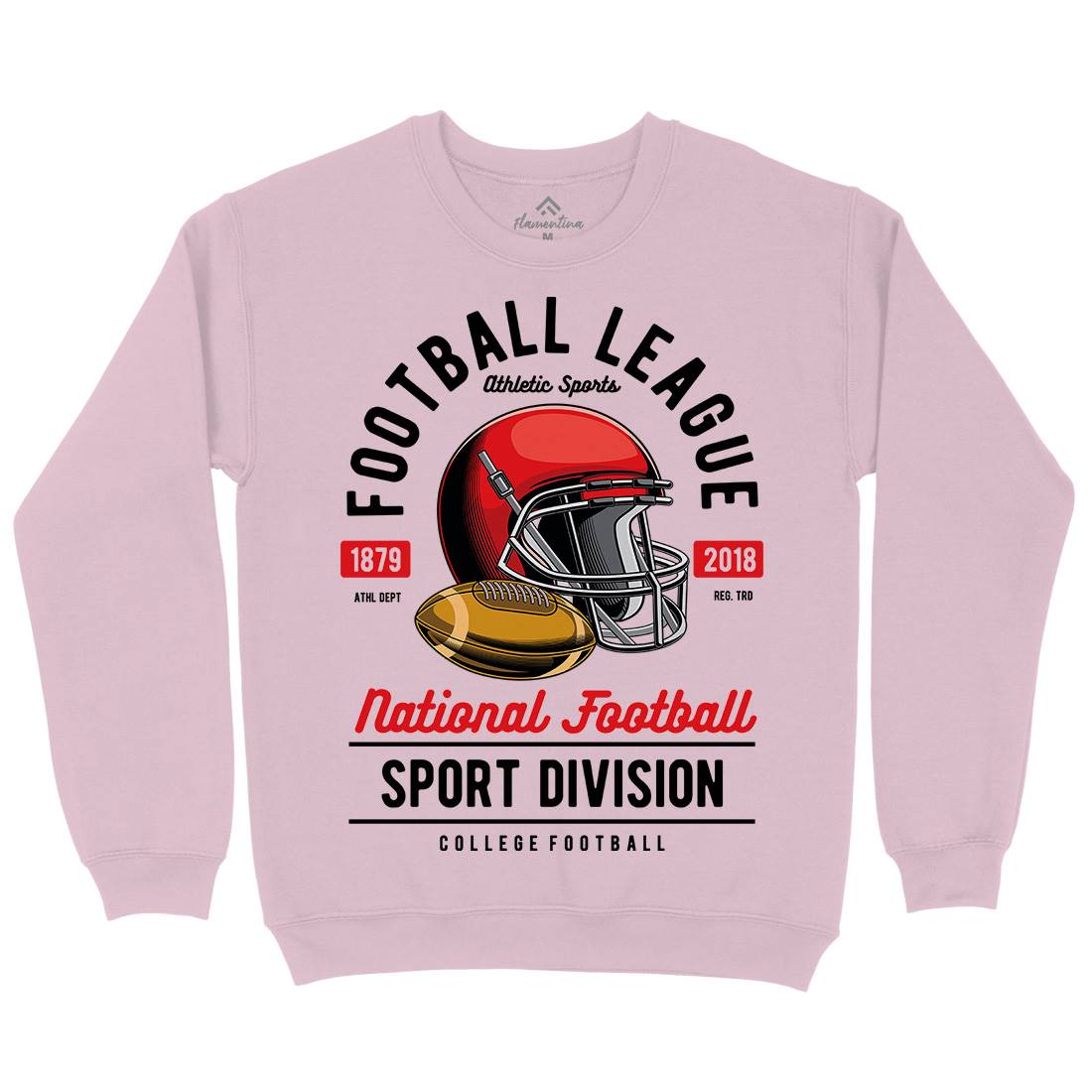 Football League Kids Crew Neck Sweatshirt Sport C361