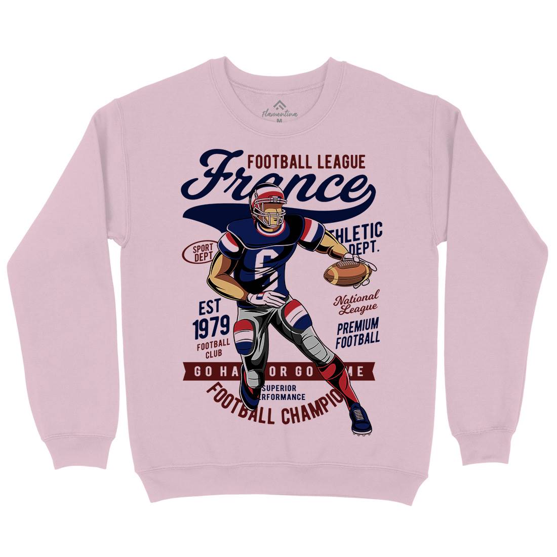 France Football Kids Crew Neck Sweatshirt Sport C363