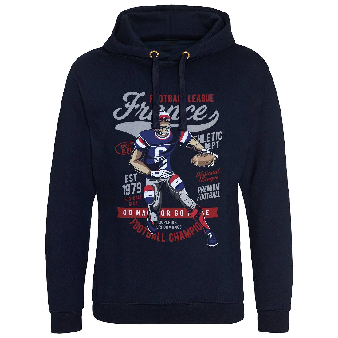 France Football Mens Hoodie Without Pocket Sport C363