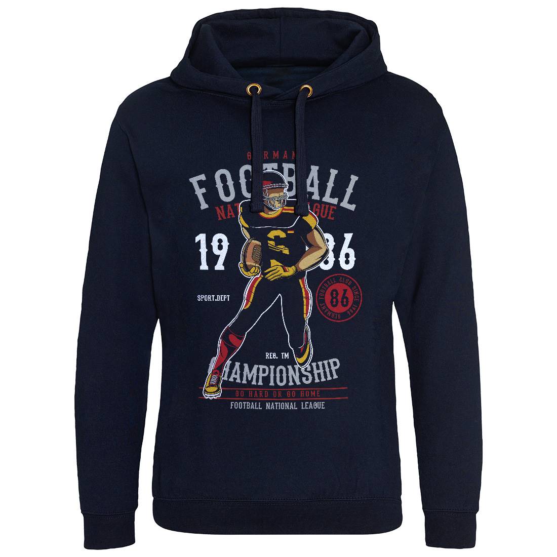 Germany Football Player Mens Hoodie Without Pocket Sport C364