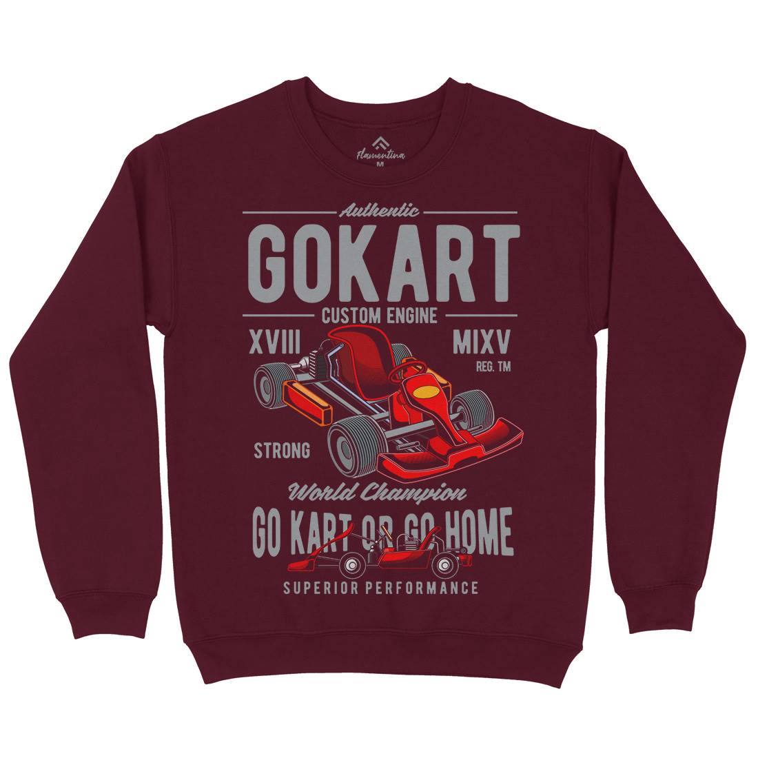 Go-Kart Kids Crew Neck Sweatshirt Sport C365