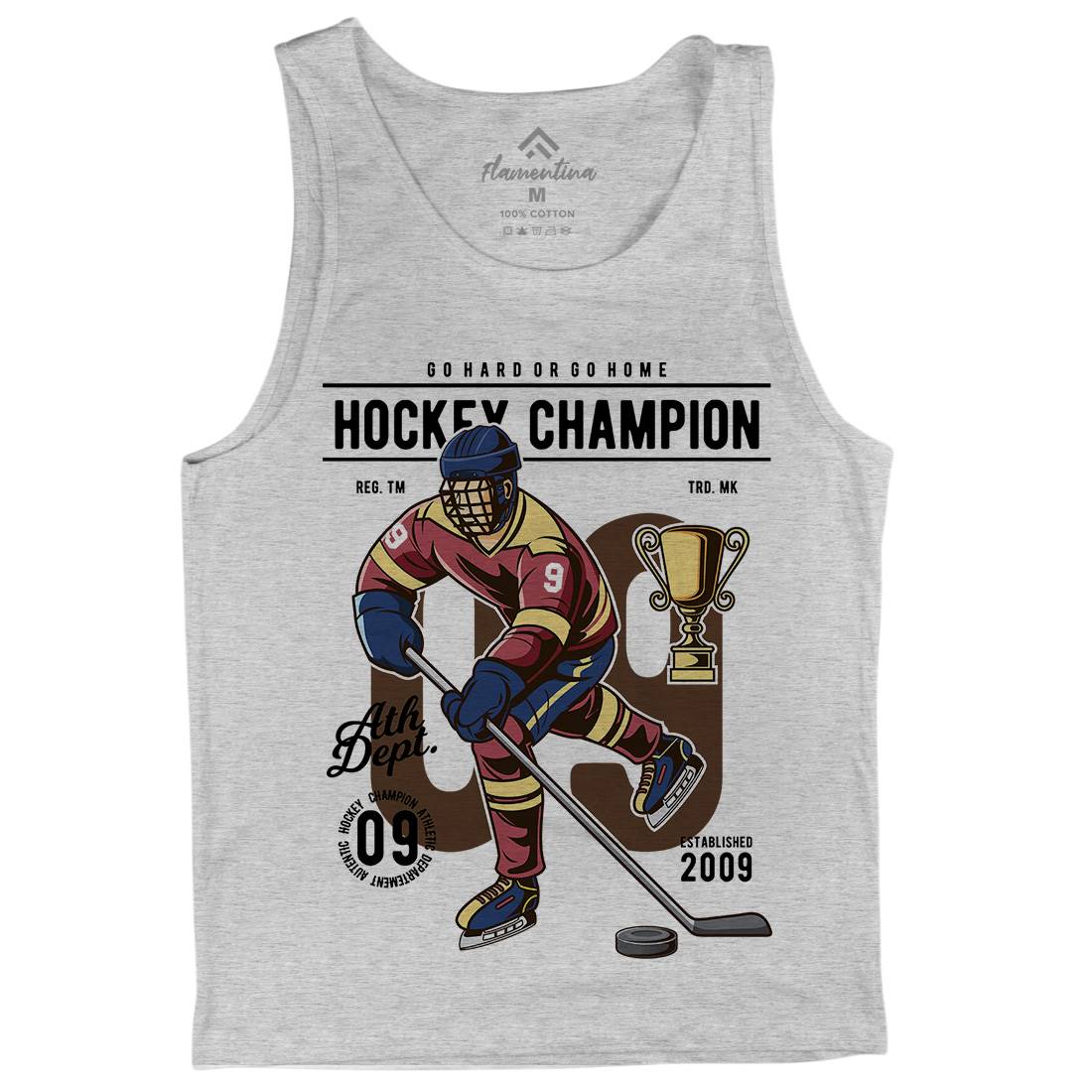 Hockey Champion Mens Tank Top Vest Sport C373