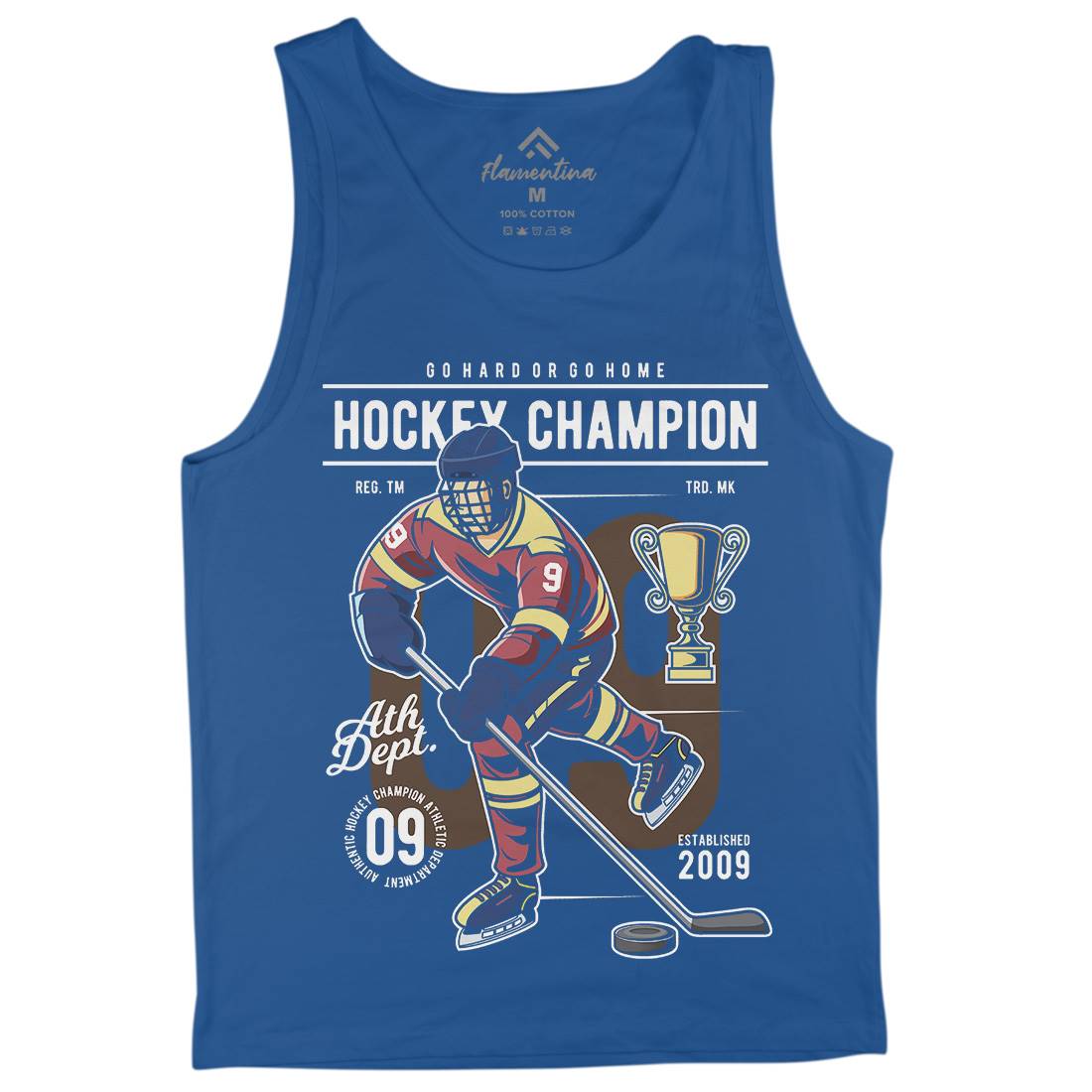 Hockey Champion Mens Tank Top Vest Sport C373