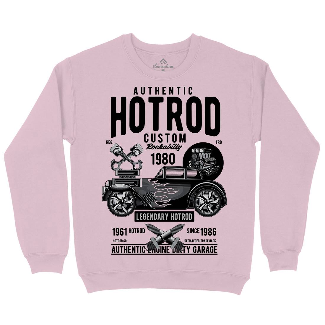 Hotrod Custom Kids Crew Neck Sweatshirt Cars C376