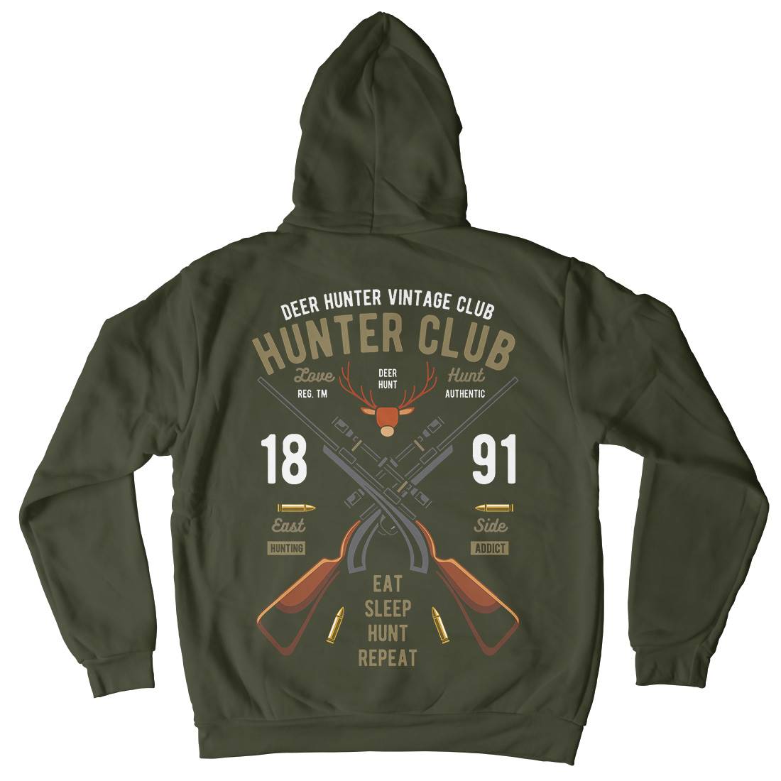 Hunter Club Kids Crew Neck Hoodie Sport C378