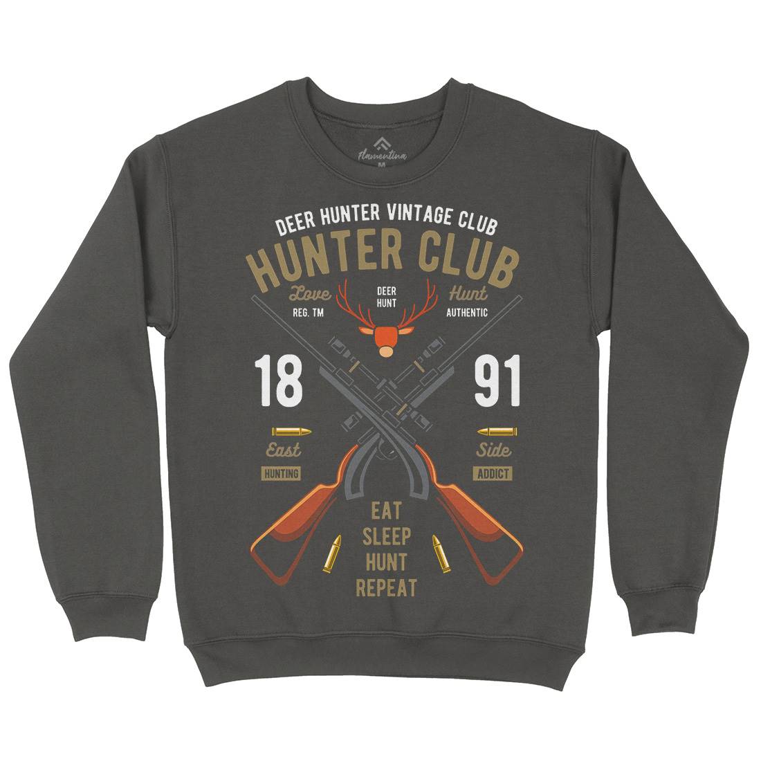Hunter Club Kids Crew Neck Sweatshirt Sport C378