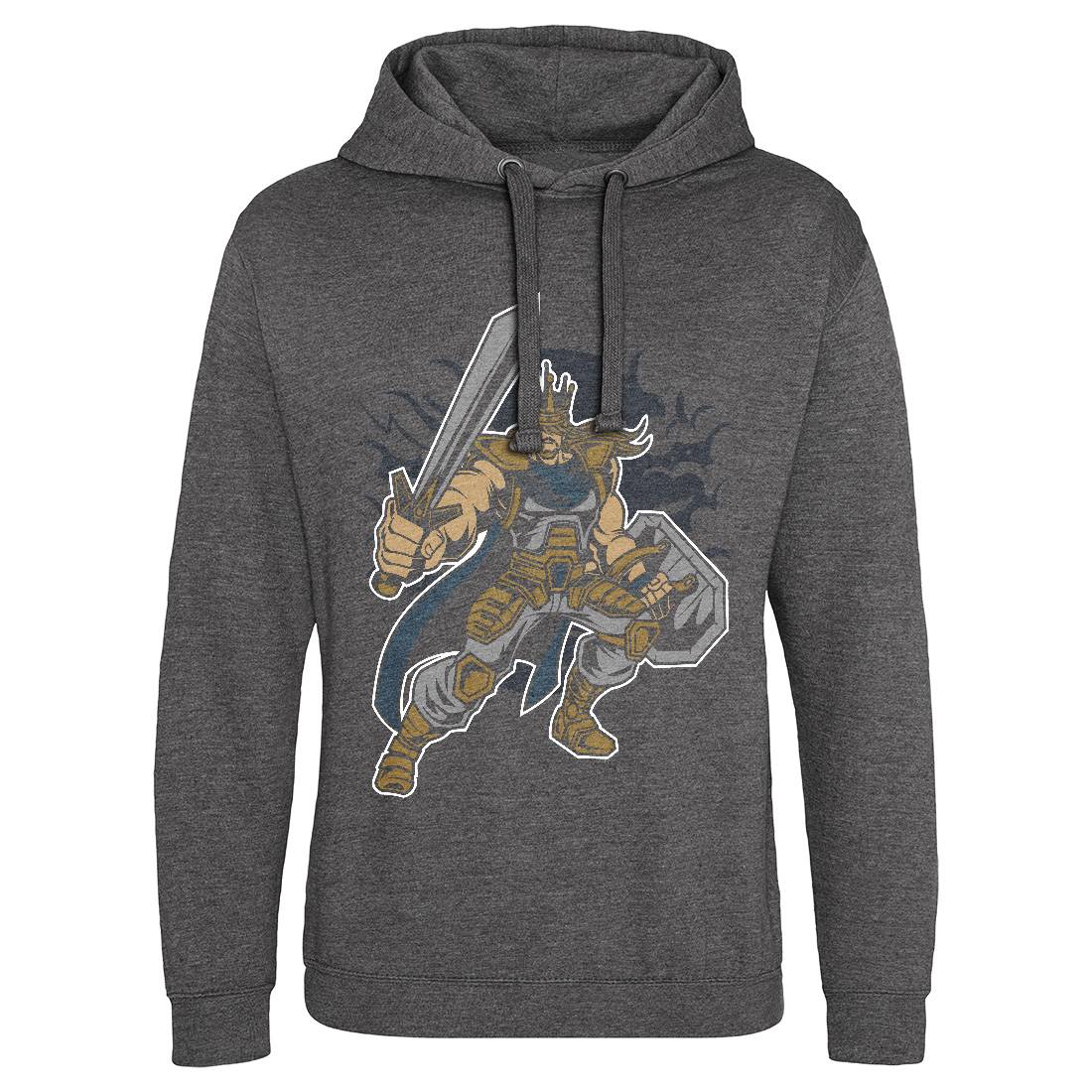King Of Battle Mens Hoodie Without Pocket Warriors C384