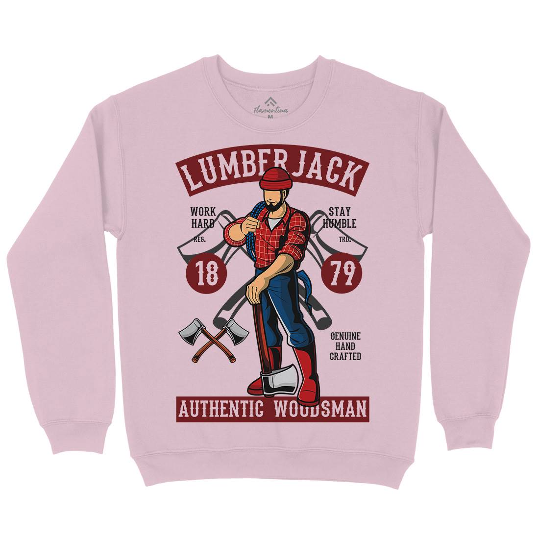 Lumberjack Kids Crew Neck Sweatshirt Work C389