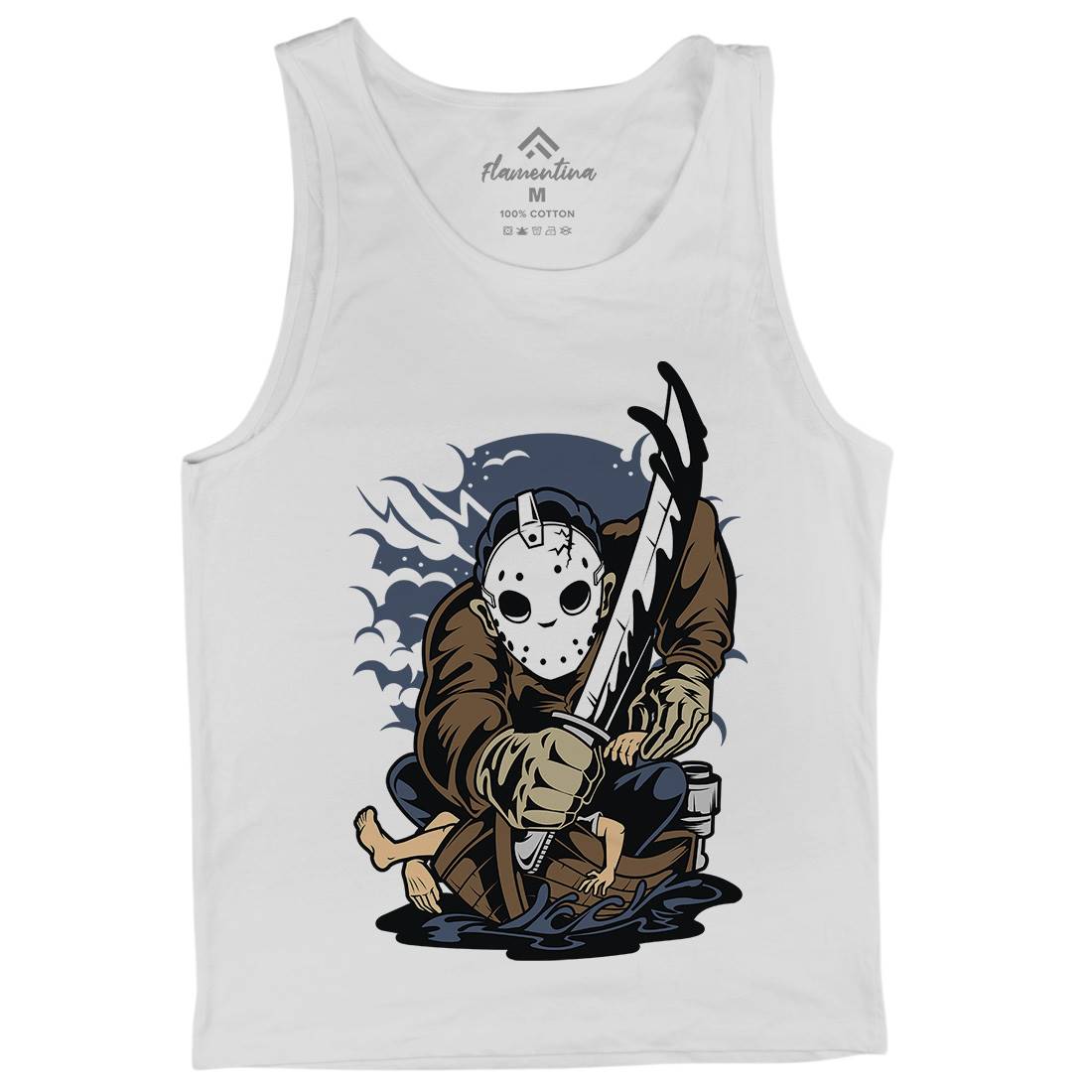 Masked Slayer Mens Tank Top Vest Horror C392
