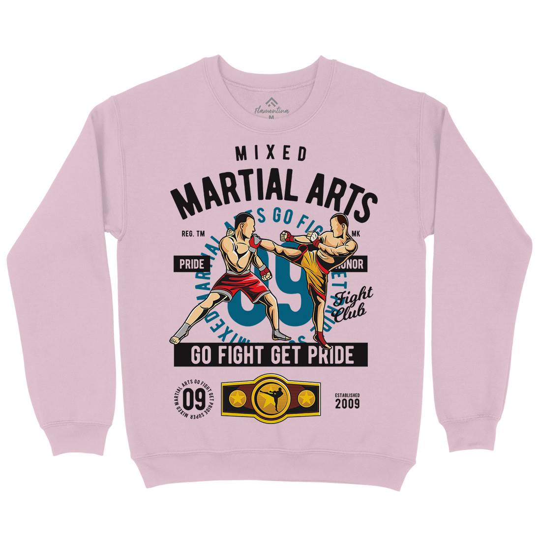 Mixed Martial Arts Kids Crew Neck Sweatshirt Sport C396