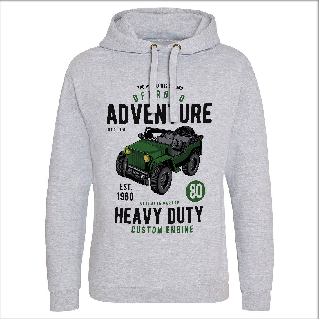 Off Road Adventure Mens Hoodie Without Pocket Cars C405