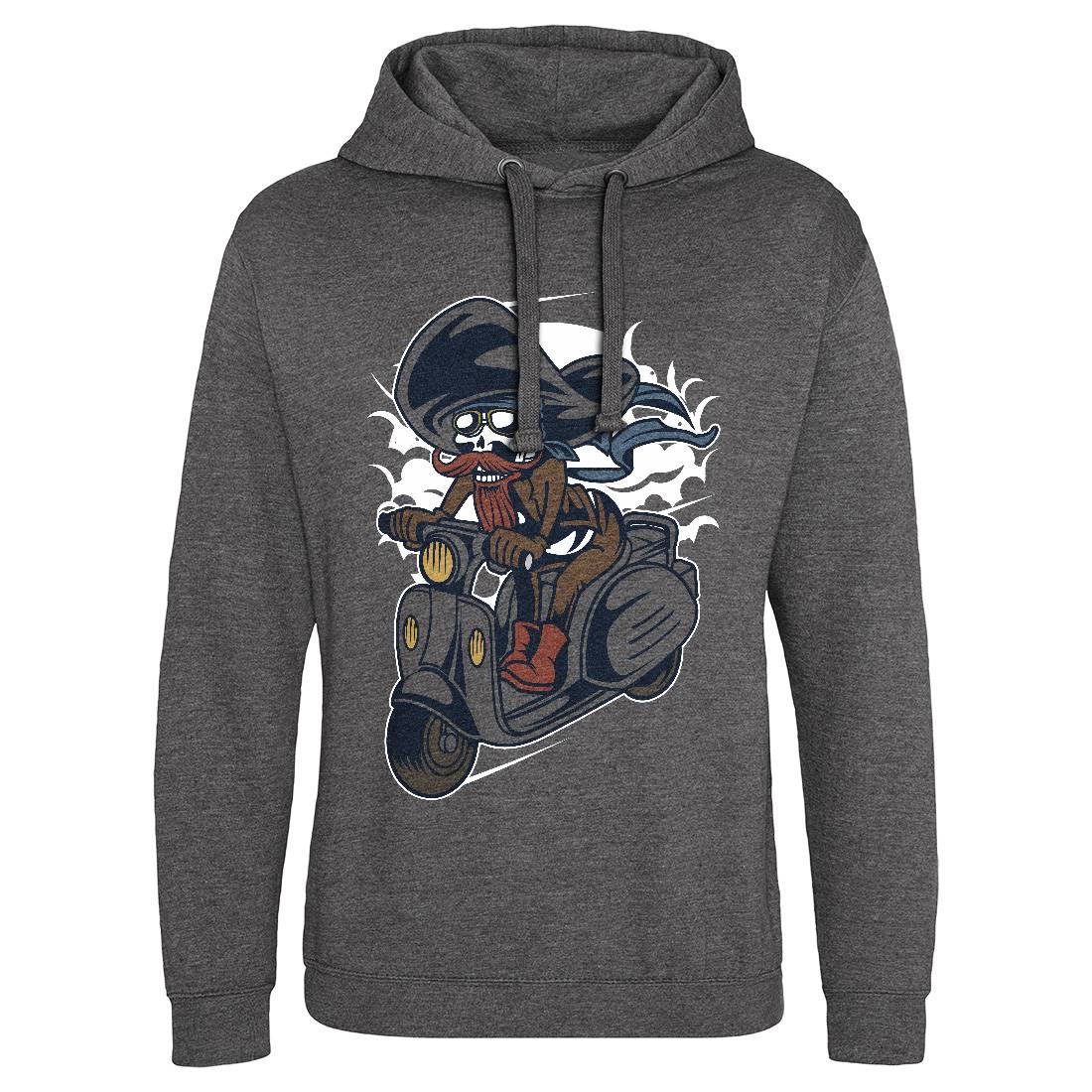 Pirate Scooter Mens Hoodie Without Pocket Motorcycles C418