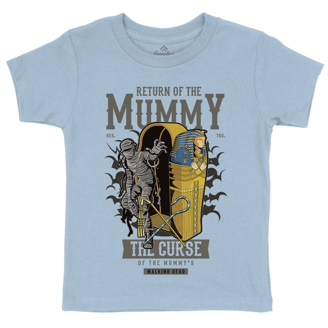 Return Of The Mummy Kids Crew Neck T-Shirt Horror C425