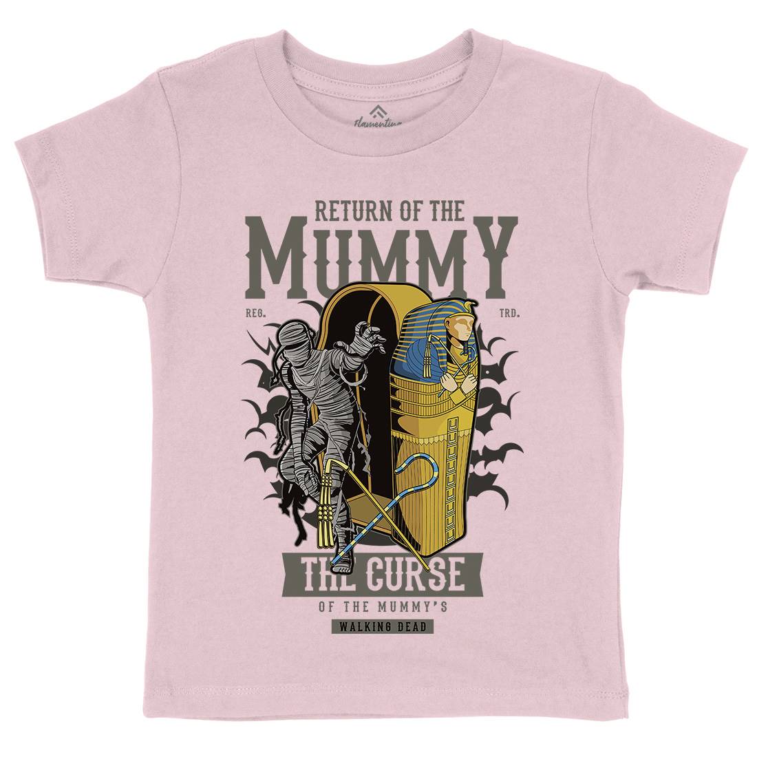 Return Of The Mummy Kids Crew Neck T-Shirt Horror C425