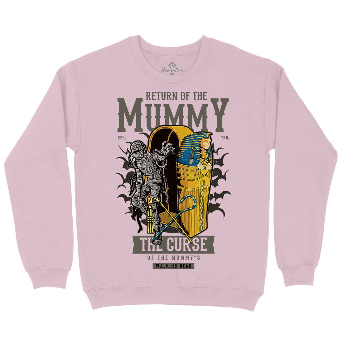 Return Of The Mummy Kids Crew Neck Sweatshirt Horror C425