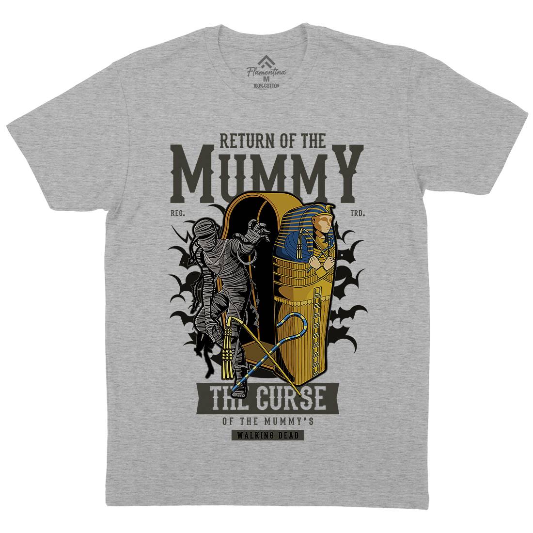 Return Of The Mummy Mens Crew Neck T-Shirt Horror C425