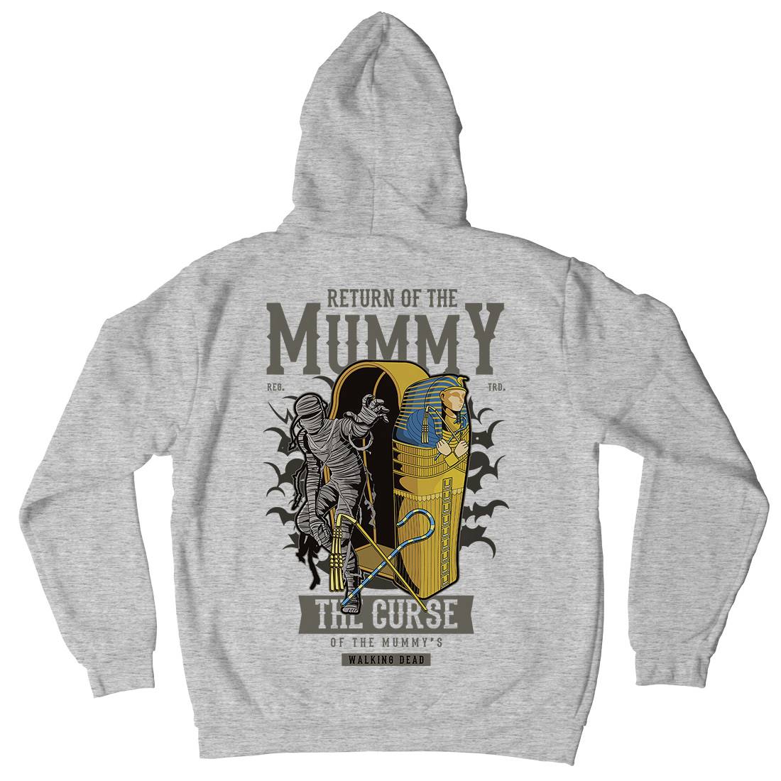 Return Of The Mummy Mens Hoodie With Pocket Horror C425
