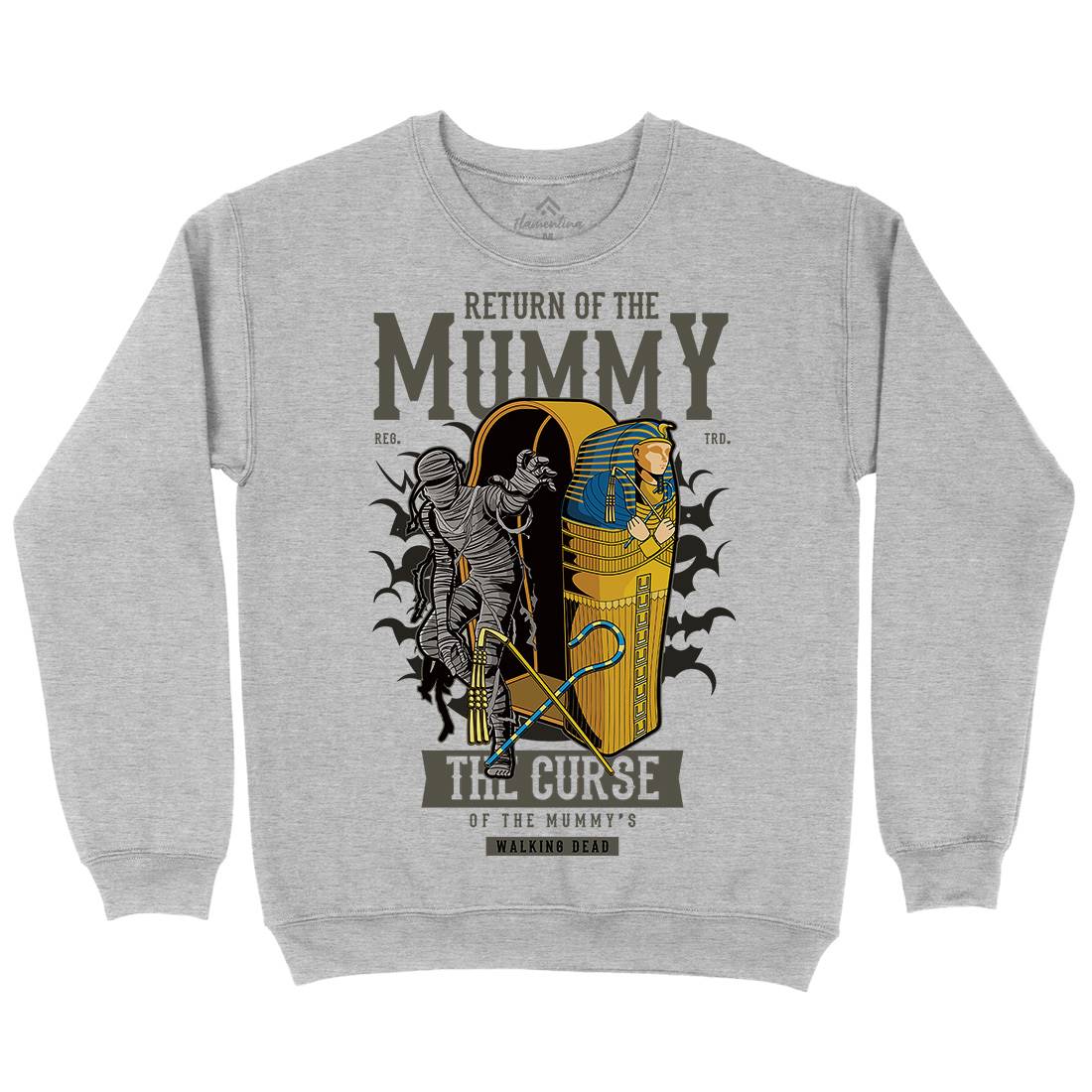 Return Of The Mummy Mens Crew Neck Sweatshirt Horror C425