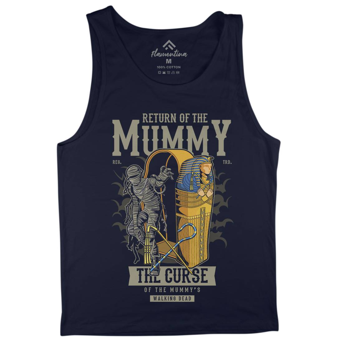 Return Of The Mummy Mens Tank Top Vest Horror C425