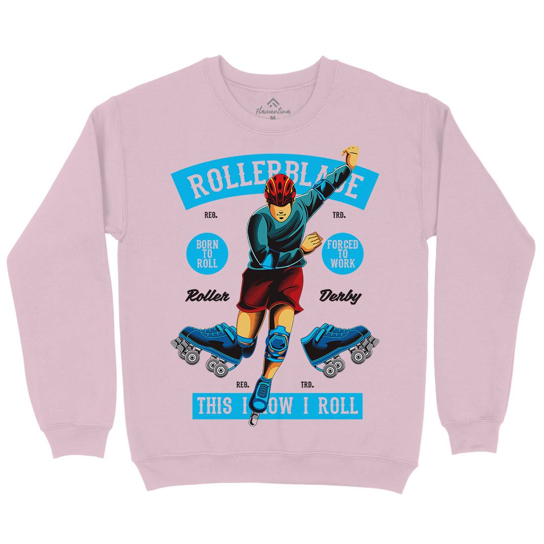 Rollerblade Kids Crew Neck Sweatshirt Skate C429
