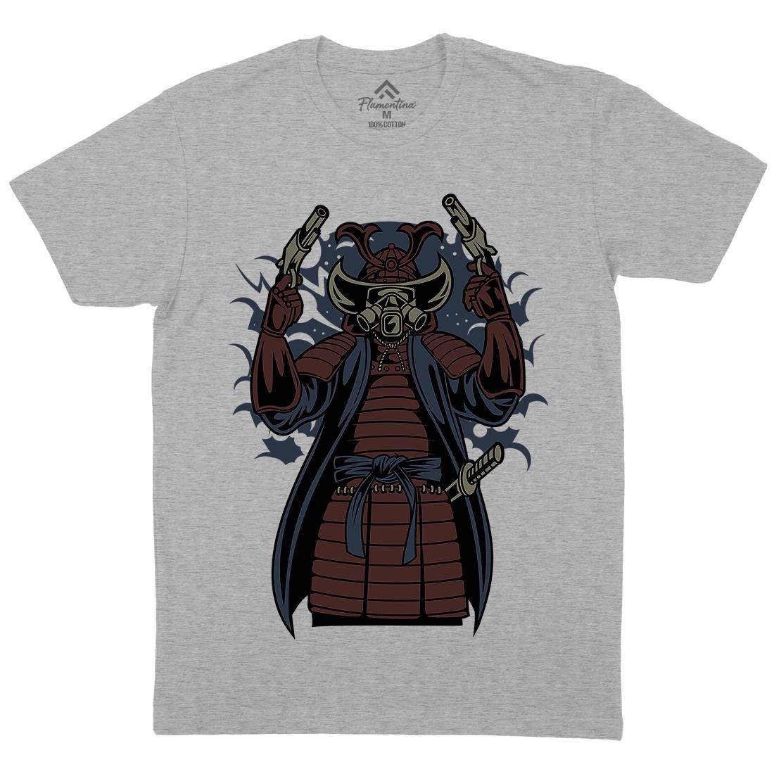 Samurai Apocalypse Mens Crew Neck T-Shirt Warriors C431