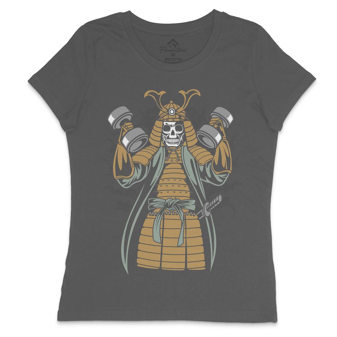 Samurai Womens Crew Neck T-Shirt Gym C433