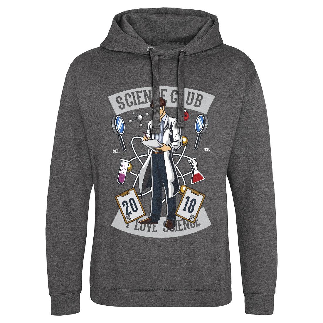 Club I Love Mens Hoodie Without Pocket Science C434