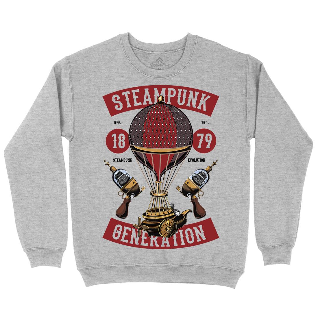 Generation Kids Crew Neck Sweatshirt Steampunk C449
