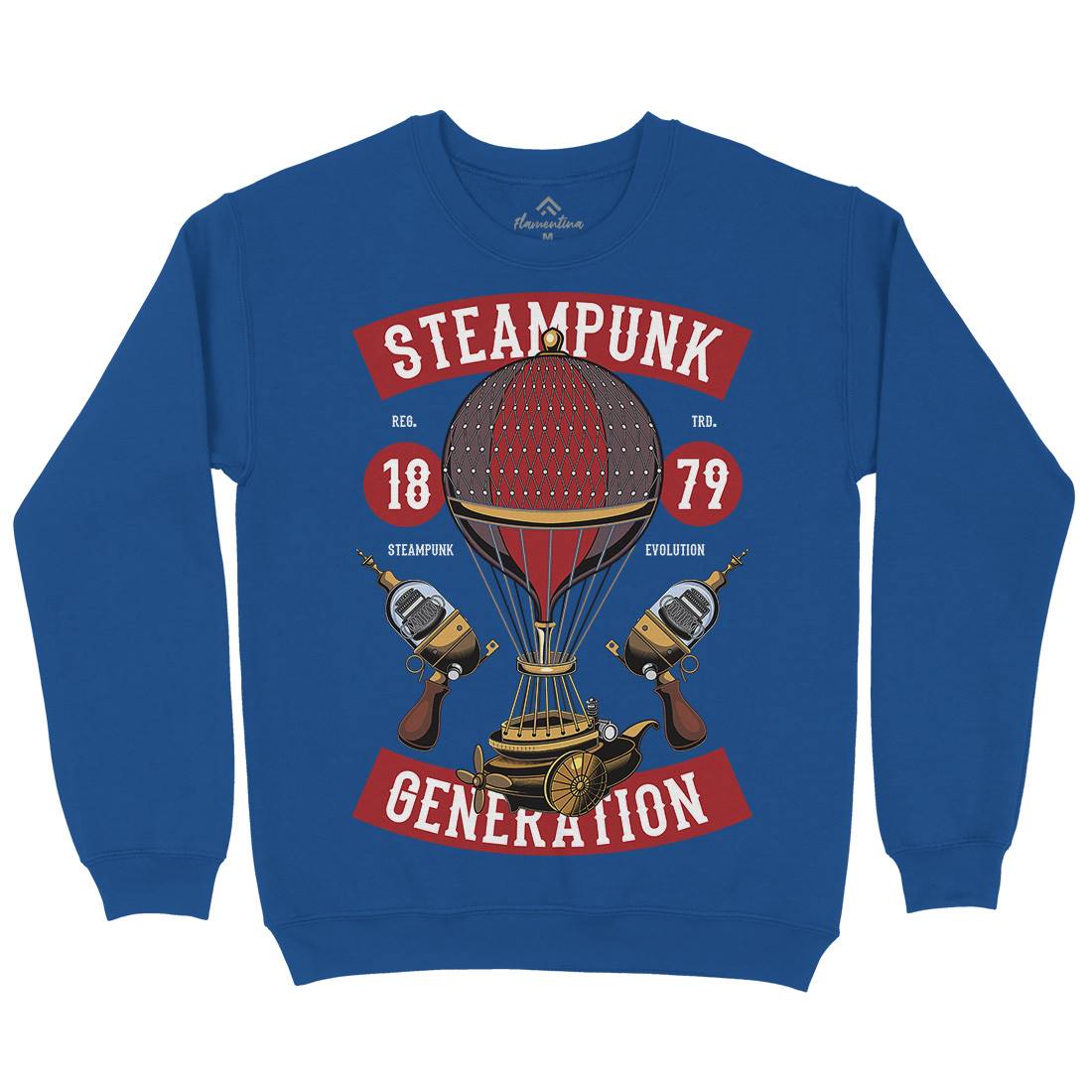 Generation Kids Crew Neck Sweatshirt Steampunk C449
