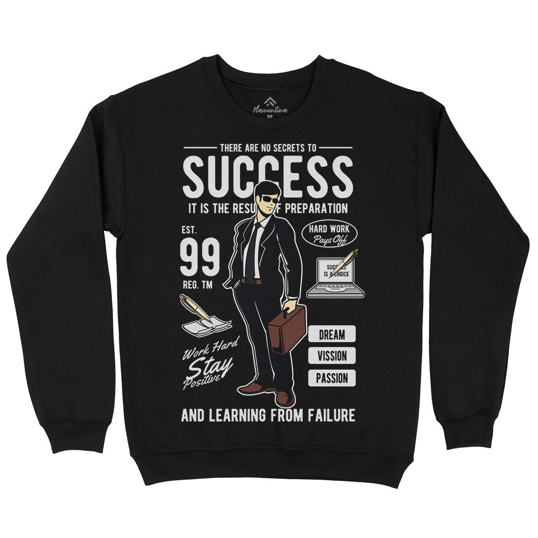 Success Kids Crew Neck Sweatshirt Work C456