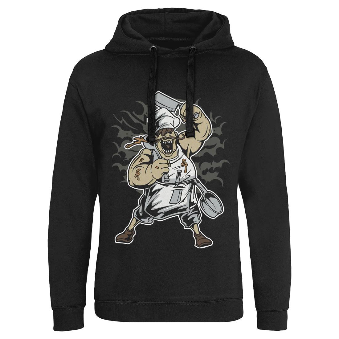 The Chef Mens Hoodie Without Pocket Work C460