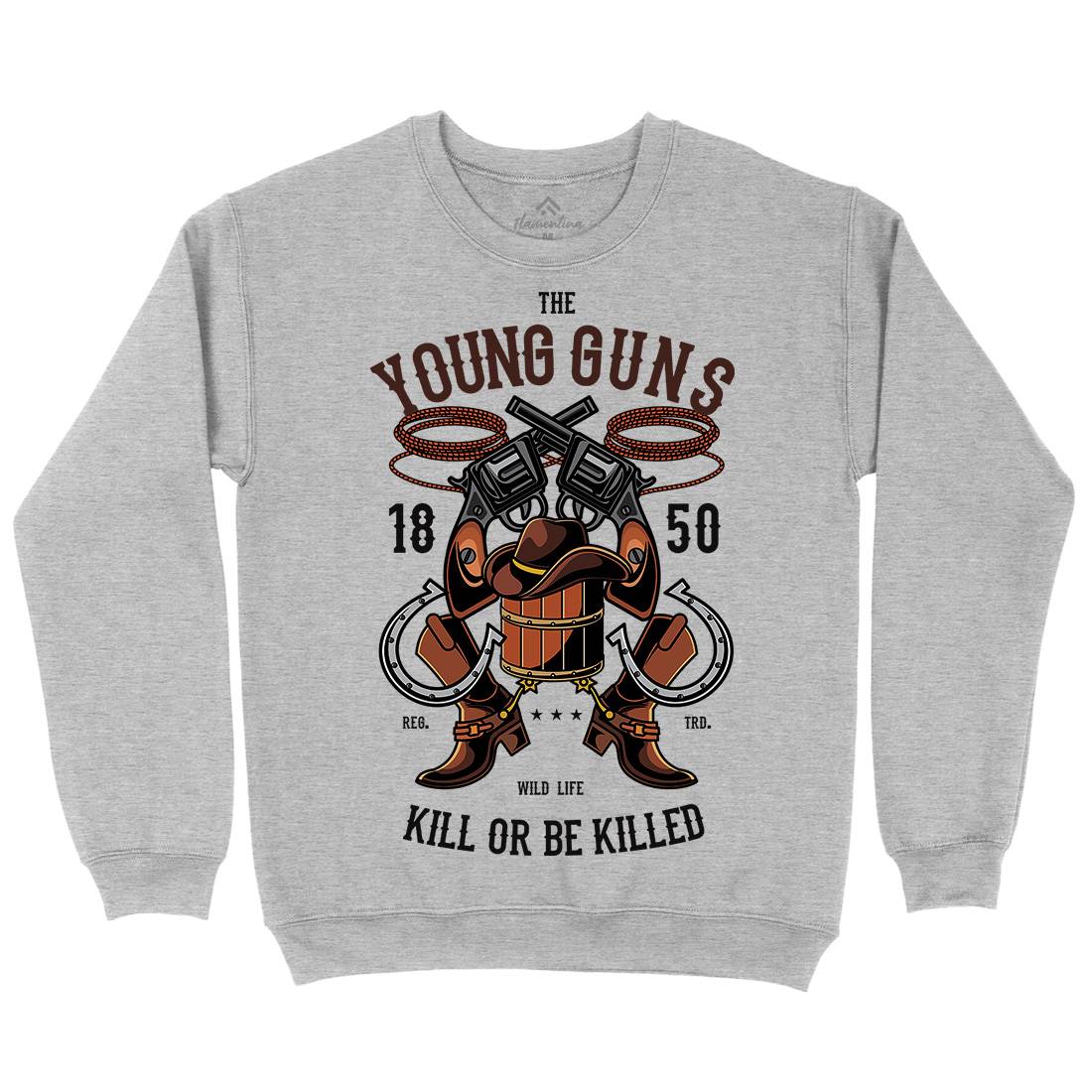 The Young Guns Kids Crew Neck Sweatshirt American C462