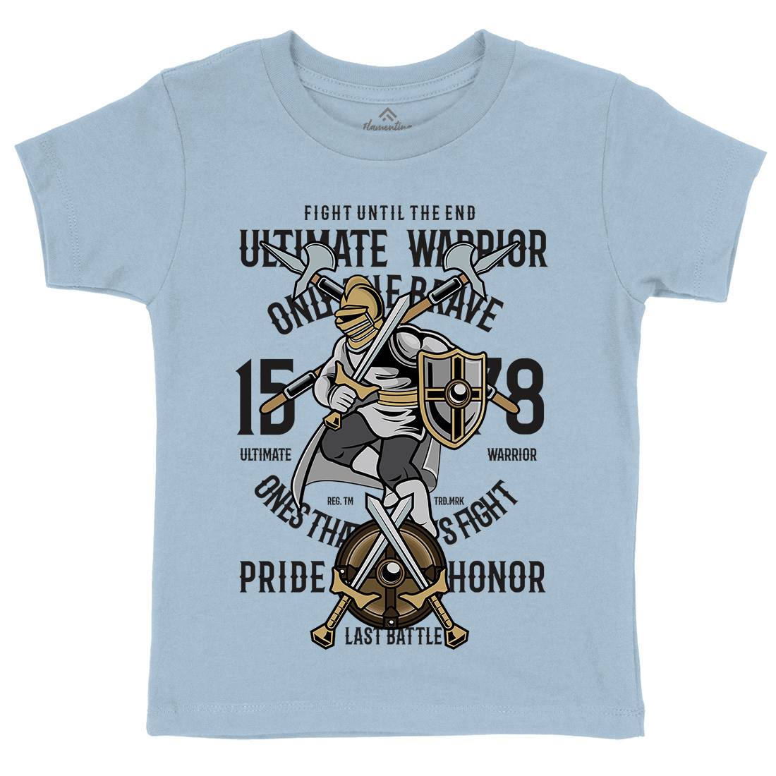 Ultimate Kids Crew Neck T-Shirt Warriors C465