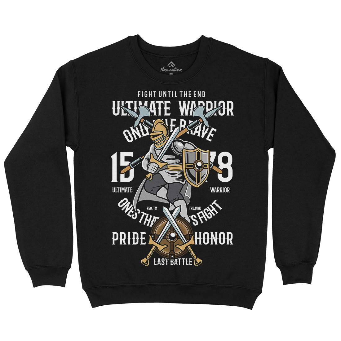 Ultimate Kids Crew Neck Sweatshirt Warriors C465