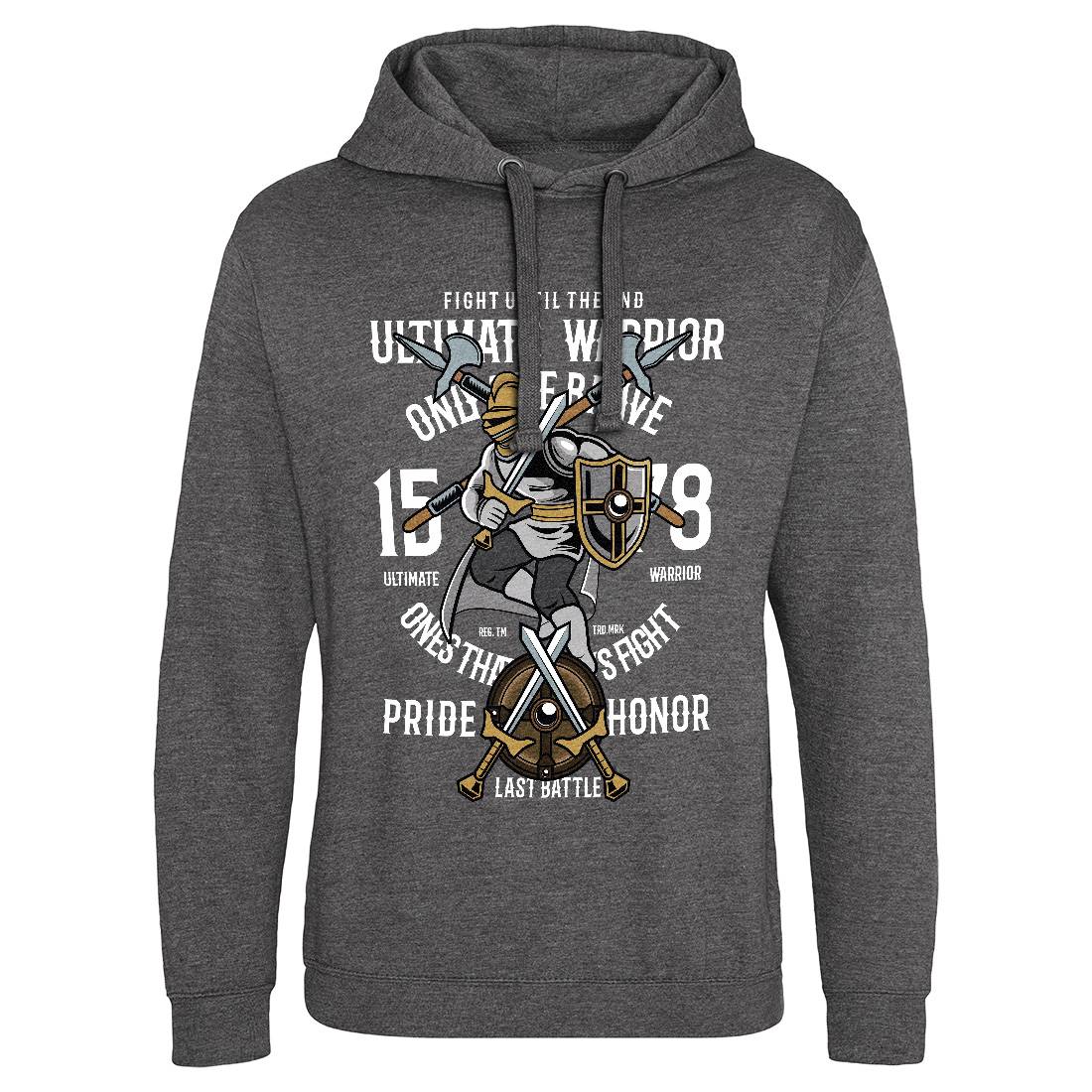 Ultimate Mens Hoodie Without Pocket Warriors C465