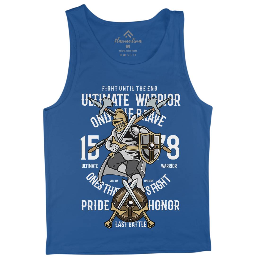 Ultimate Mens Tank Top Vest Warriors C465