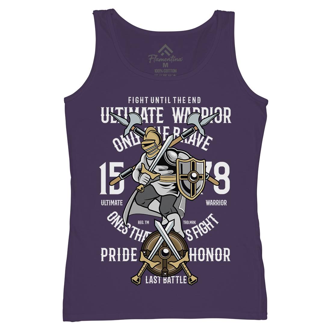 Ultimate Womens Organic Tank Top Vest Warriors C465
