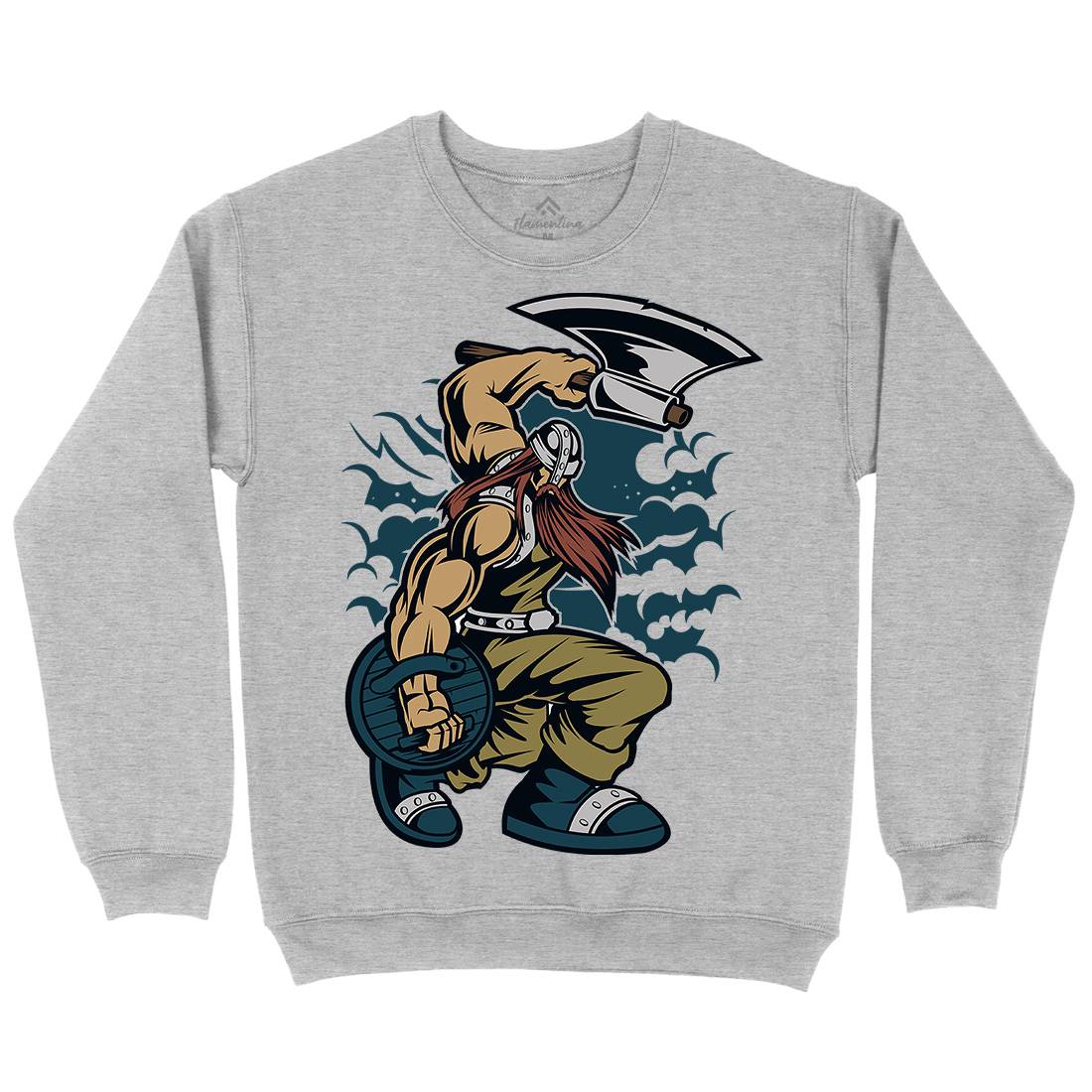 Viking Kids Crew Neck Sweatshirt Warriors C467