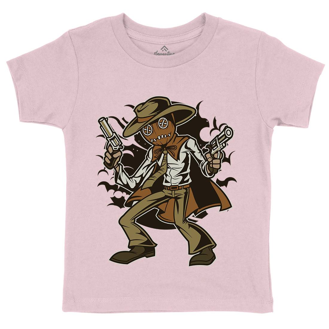 Voodoo Killer Kids Organic Crew Neck T-Shirt Horror C470